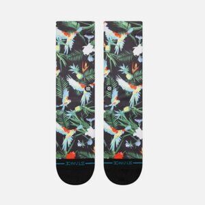 NWT Stance Bird Cage Crew Socks - XL - Poly Blend